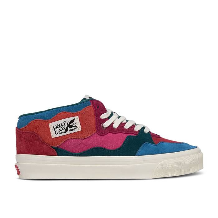 ヴァンズ Vans 【 Parra X Premium Half Cab 33 \u0027Abstract Art\u0027 Men Multi-Color/Multi-Color 】 Premium 割り増し金 二分の一 メンズ