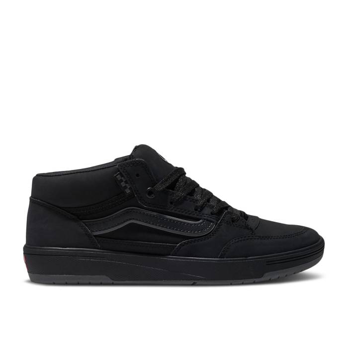 ヴァンズ Vans 【 Skate Zahba Mid \u0027Black Pewter\u0027 Men Black/Pewter 】 Skate 滑る ミッド メンズ 黒いこと 黒いこと メンズ靴-靴-スニーカー