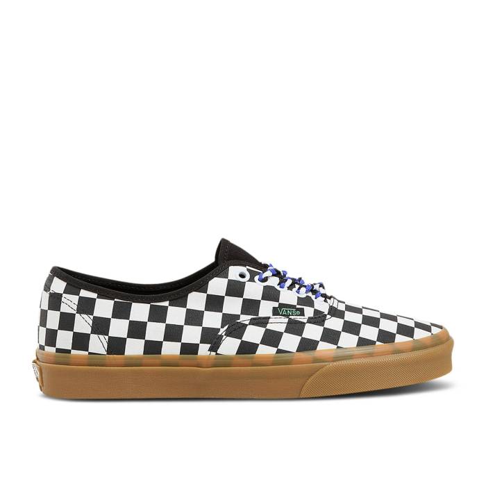 ヴァンズ Vans 【 Authentic \u0027Checkerboard - Black White Gum\u0027 Men Black/White 】 オーセンティック 黒いこと 黒いこと 白いこと 白いこと メンズ 黒いこと 黒いこと 白いこと 白いこと