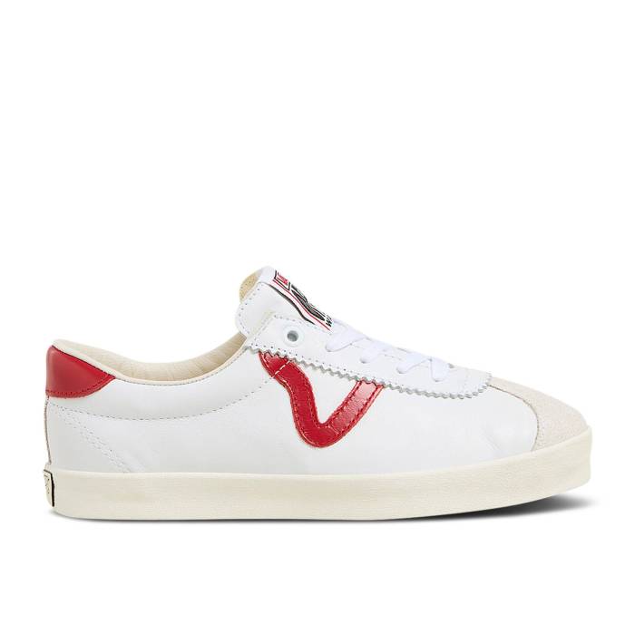 ヴァンズ Vans 【 Sport 73 Lx \u0027Marshmallow Red\u0027 Men Marshmallow/White/Red 】 メンズ 白いこと 白いこと Red 赤・赤いこと