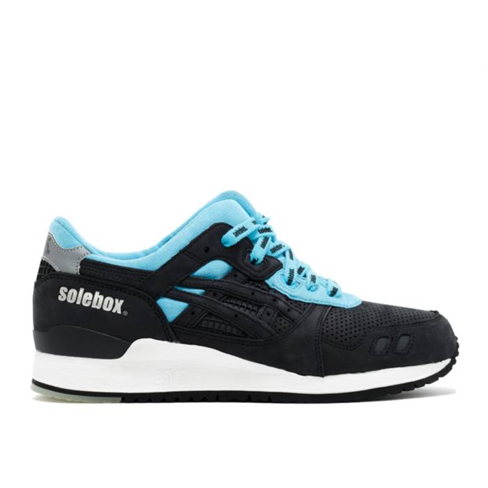アシックス Asics 【 Solebox X Gel Lyte 3 \u0027Blue Carpenter Bee\u0027 Men Black/Black 】 メンズ 黒いこと 黒いこと