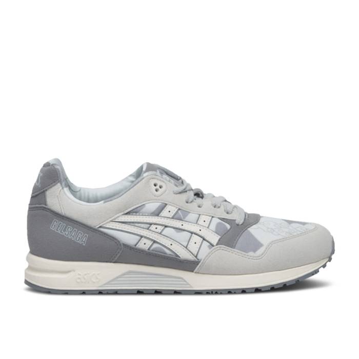 アシックス Asics 【 Gel Saga \u0027Glacier Grey Blush\u0027 Men Glacier Grey/Blush 】 薄墨色 薄墨色 メンズ 薄墨色 薄墨色