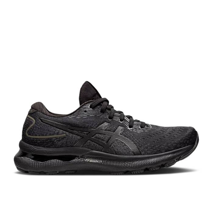 アシックス Asics 【 Wmns Gel Nimbus 24 \u0027Triple Black\u0027 Women Black/Black 】 レディース 黒いこと 黒いこと