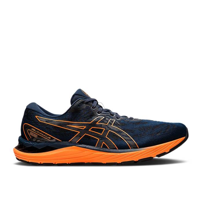 アシックス Asics 【 Gel Cumulus 23 'French Blue Shocking Orange' Men French Blue/Shocking Orange 】 青色 ブルー メンズ 青色 ブルー orange 橙・オレンジ