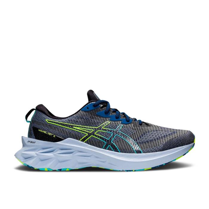 アシックス Asics 【 Novablast 2 Le 'Black Hazard Green' Men Black/Hazard Green 】 メンズ 黒色 ブラック green 緑・グリーン