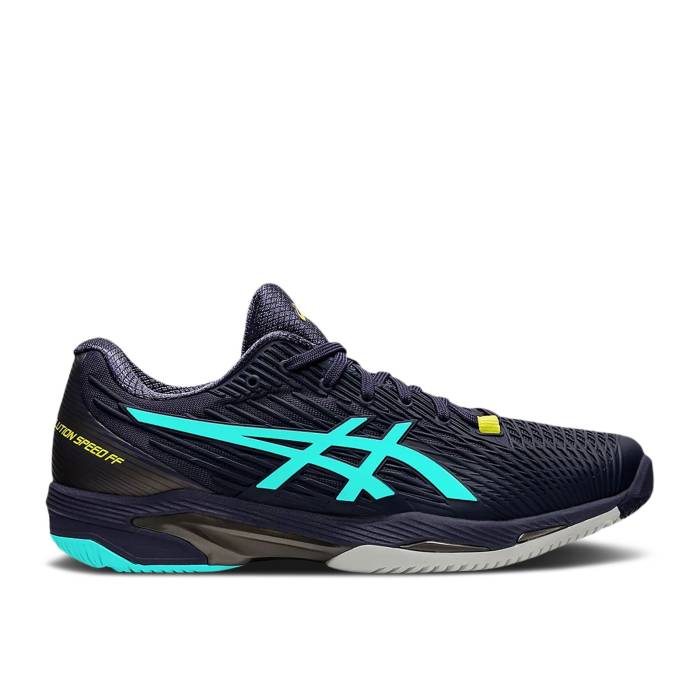 アシックス Asics 【 Solution Speed Ff 2 \u0027Indigo Fog Ice Mint\u0027 Men Indigo Fog/Ice Mint 】 Speed 素早さ メンズ 藍色・インディゴ