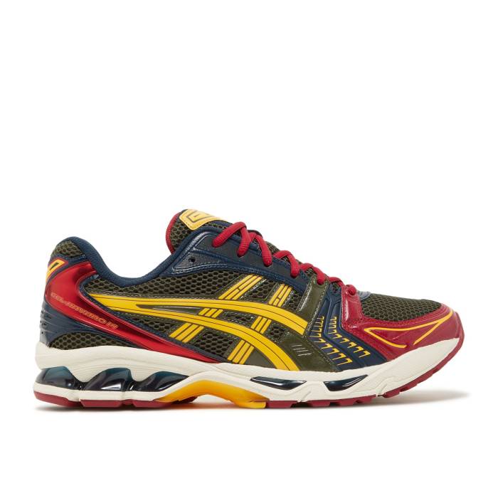 アシックス Asics 【 Gel Kayano 14 'Olive Canvas Honey' Men Olive Canvas/Honey 】 メンズ olive オリーブ ハニー｜スニケス