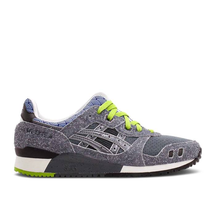 アシックス Asics 【 Nice Kicks X Gel Lyte 3 Og \u0027Black Sesame\u0027 Men Castlerock/Castlerock 】 メンズ