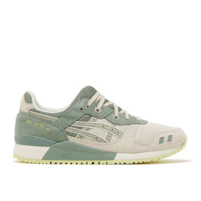 アシックス Asics 【 Gel Lyte 3 Og \u0027Cream Olive Grey\u0027 Men Cream/Olive Grey 】 olive オリーブ メンズ 皮膚軟化剤 olive オリーブ 薄墨色 薄墨色