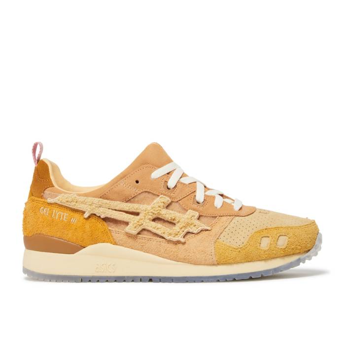 アシックス Asics 【 The Hundred% X Sneakerlah X Gel Lyte 3 'Teh Tarik' Special Box Men Milk Tea/Caramel 】 special スペシャル ボックス 靴 メンズ靴 スニーカー メンズ画像
