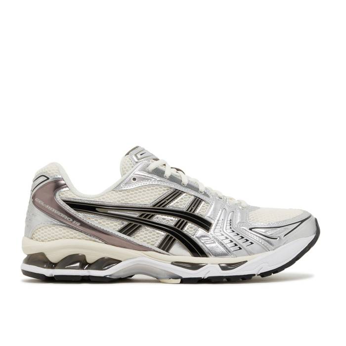 アシックス Asics 【 Gel Kayano 14 ilver Cream Men Cream/Black 】 メンズ クリーム 黒色 ブラック