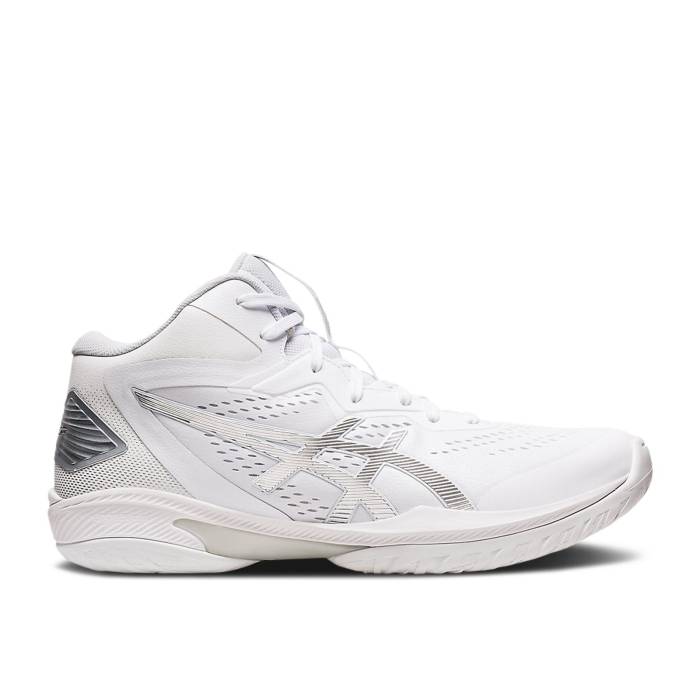 アシックス Asics 【 Gelhoop V15 4E Wide \u0027White Pure Silver\u0027 Men White/Pure Silver 】 純然たる メンズ 白いこと 白いこと 純然たる Silver しろがね色・しろがね色