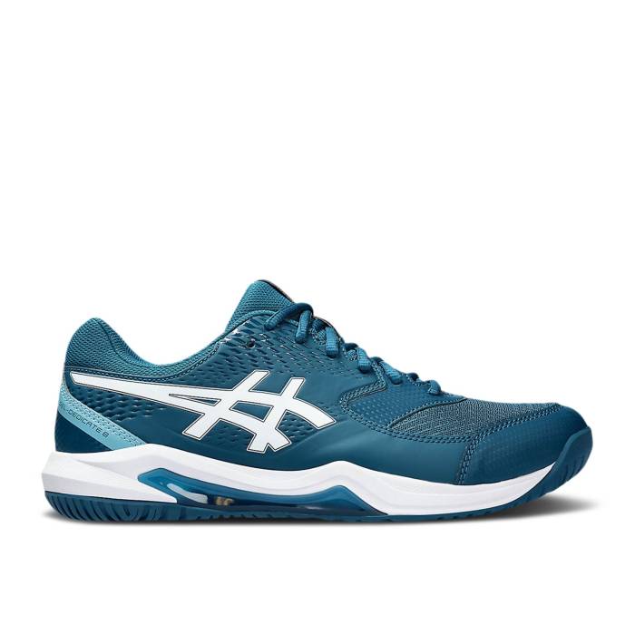 アシックス Asics 【 Gel Dedicate 8 Wide 'Restful Teal White' Men Restful Teal/White 】 メンズ 白色 ホワイト|スニケス