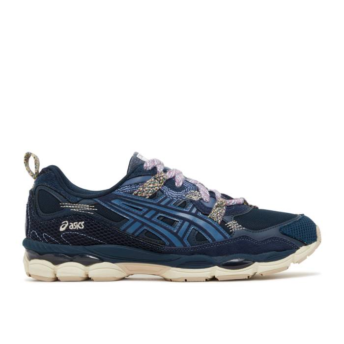 アシックス Asics 【 Fujitaka X Gel Nyc \u0027Imbari Pack\u0027 Men French Blue/Grand Shark 】 メンズ 青味 青味 地べた シャーク