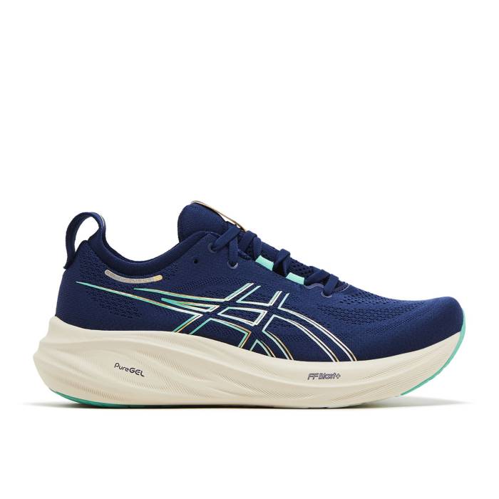 アシックス Asics 【 Wmns Gel Nimbus 26 \u0027Blue Expanse Aurora Green\u0027 Women Blue Expanse/Aurora Green 】 レディース 青み 青色 green 緑・緑であること