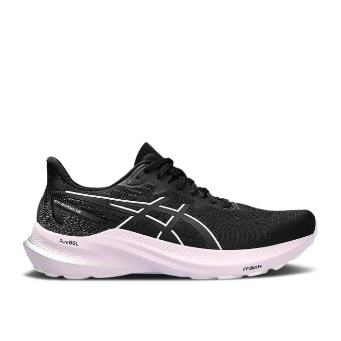 アシックス Asics 【 Wmns Gt 2000 12 'Black Cosmos' Women Black/White 】 レディース 黒色 ブラック 白色 ホワイト|スニケス