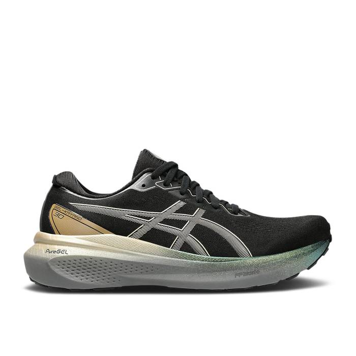 アシックス Asics 【 Gel Kayano 30 Platinum \u0027Black Champagne\u0027 Men Black/Champagne 】 Platinum プラチナム メンズ 黒いこと 黒いこと