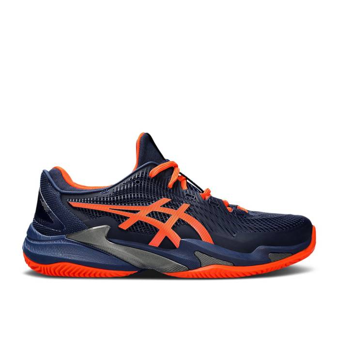 アシックス Asics 【 Court Ff 3 Clay \u0027Blue Expanse Koi\u0027 Men Blue Expanse/Koi 】 厚地の外套 メンズ 青み 青色