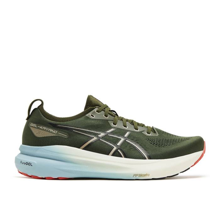 アシックス Asics 【 Gel Kayano 31 \u0027Smog Green Black\u0027 Men Smog Green/Black 】 green 緑・緑であること メンズ green 緑・緑であること 黒いこと 黒いこと