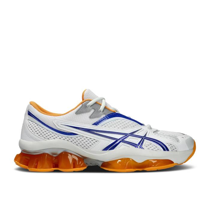 アシックス Asics 【 Kiko Kostadinov X Gel Quantum Zientzia 'Knicks' Men White/Blue 】 メンズ 白色 ホワイト 青色 ブルー