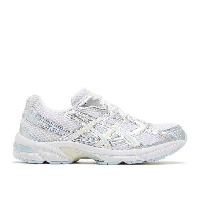 アシックス Asics 【 Wmns Gel 1130 \u0027Silver Ivory Blue\u0027 Women White/Ivory 】 象牙色 レディース 白いこと 白いこと 象牙色