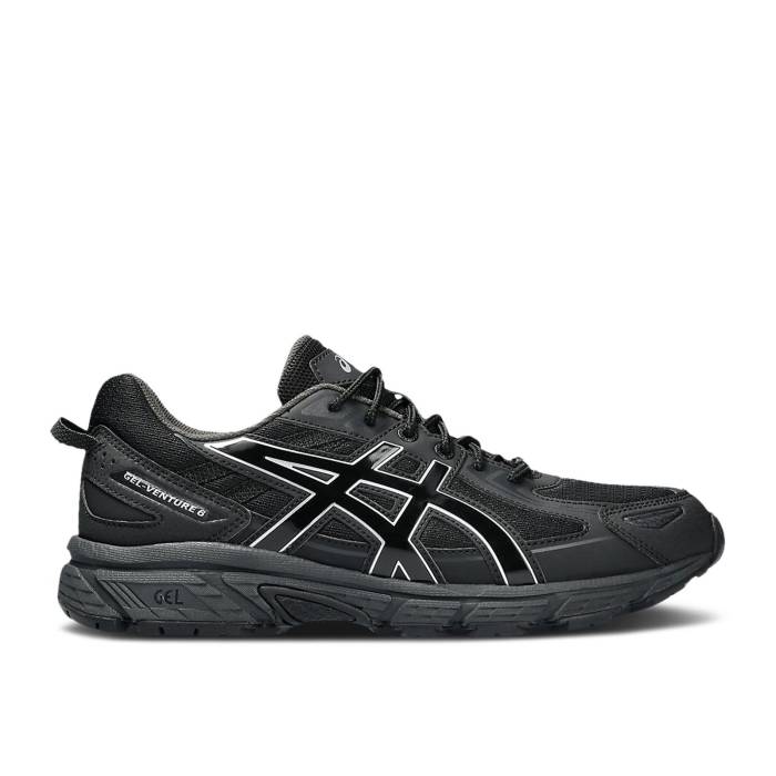 アシックス Asics 【 Gel Venture 6 'Black Silver Metallic' Men Black/Black 】 Silver 銀色・シルバー メンズ 黒色 ブラック|スニケス