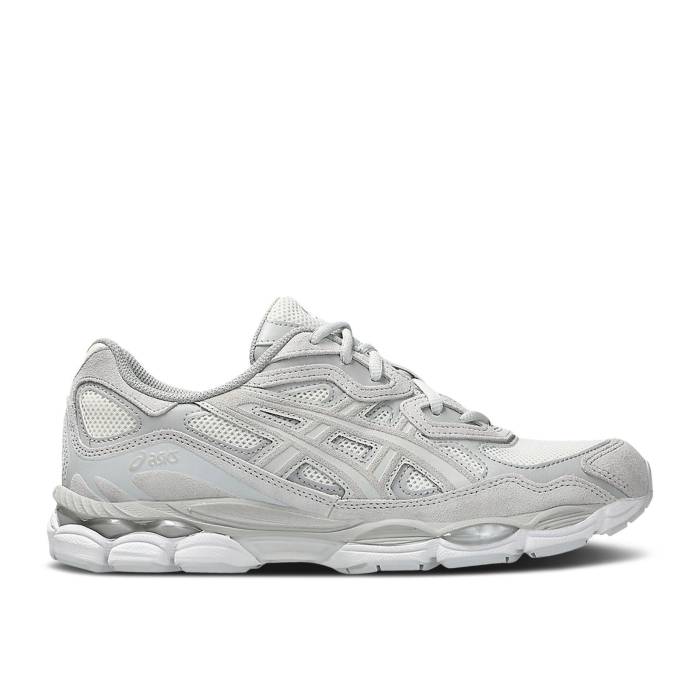 アシックス Asics 【 Gel Nyc \u0027Cream Cloud Grey\u0027 Men Cream/Cloud Grey 】 メンズ 皮膚軟化剤 薄墨色 薄墨色 スニーカー-メンズ靴
