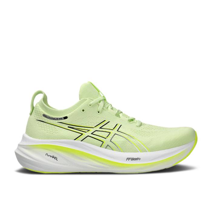アシックス Asics 【 Gel Nimbus 26 \u0027Cool Matcha\u0027 Men Cool Matcha/White 】 メンズ 冷やりとした 白いこと 白いこと