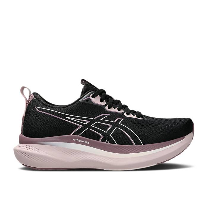 アシックス Asics 【 Wmns Glideride Max \u0027Black Pale Pink\u0027 Women Black/Pale Pink 】 マックス レディース 黒いこと 黒いこと pink サクラ色