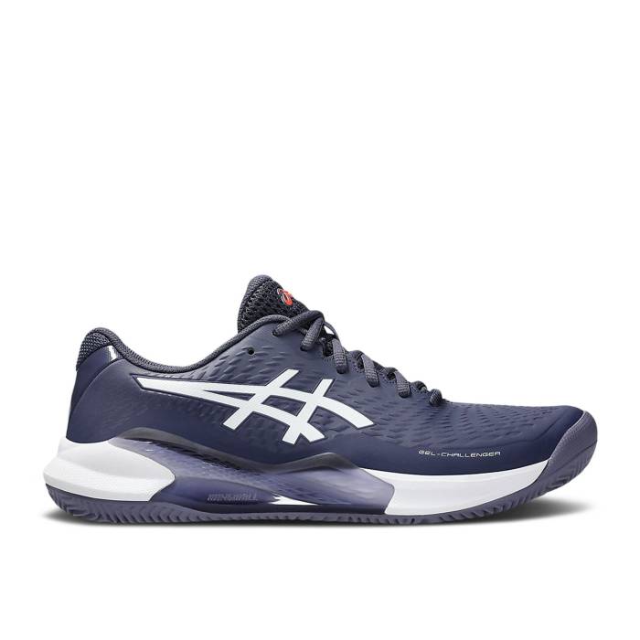 アシックス Asics 【 Gel Challenger 14 Clay 'Indigo Fog' Men Indigo Fog/White 】 メンズ 藍色・インディゴ 白色 ホワイト