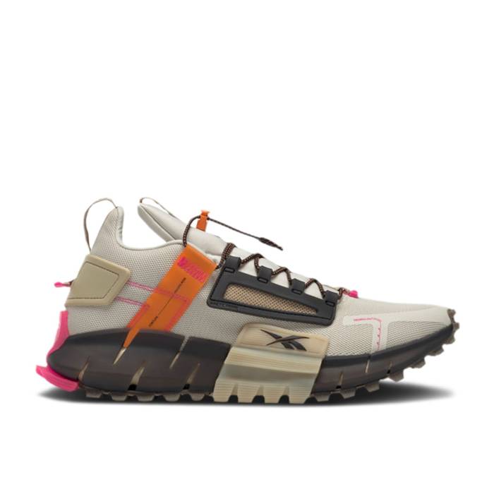 リーボック Reebok 【 Zig Kinetica Edge Alabaster Men Alabaster/High Vis Orange/Proud Pink 】 Zig ジグ メンズ ハイ orange 橙・オレンジ pink ピンク