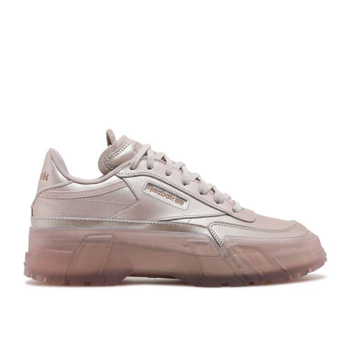 リーボック Reebok 【 Cardi B X Wmns Club C \u0027Rose Gold\u0027 Women Rose Gold/Rose Gold/Rose Gold 】 野球クラブ レディース Rose サクラ色 ゴールド