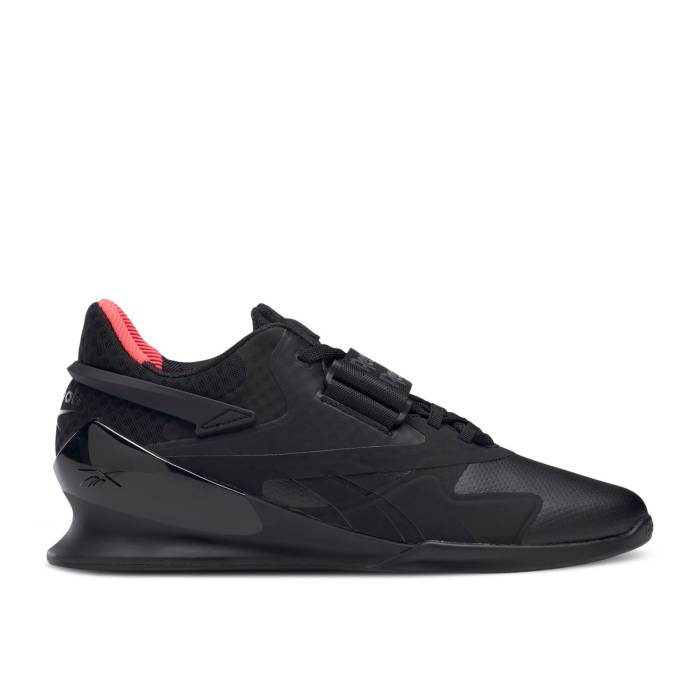 リーボック Reebok 【 Legacy Lifter 2 Black Orange Flare Men Black/Orange Flare/True Grey 8 】 legacy レガシー orange 橙・オレンジ メンズ 黒色 ブラック orange 橙・オレンジ 灰色 グレー