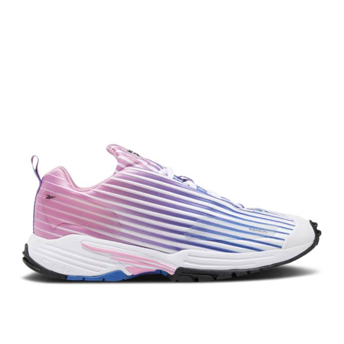 リーボック Reebok 【 Wmns Dmx Thrill 'Jasmine Pink Blue Blast' Women Jasmine Pink/Blue Blast/White 】 pink ピンク 青色 ブルー レディース pink ピンク 青色 ブルー ブラスト 白色 ホワイト｜スニケス