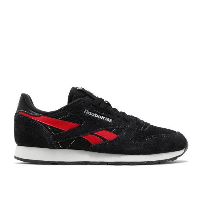リーボック Reebok 【 Classic Leather 'Human Rights Now! - Black Red' Men Core Black/Vector Red/Gold Metallic 】 クラシック レザー 黒色 ブラック メンズ コア 黒色 ブラック Red 赤・レッド ゴールド|スニケス