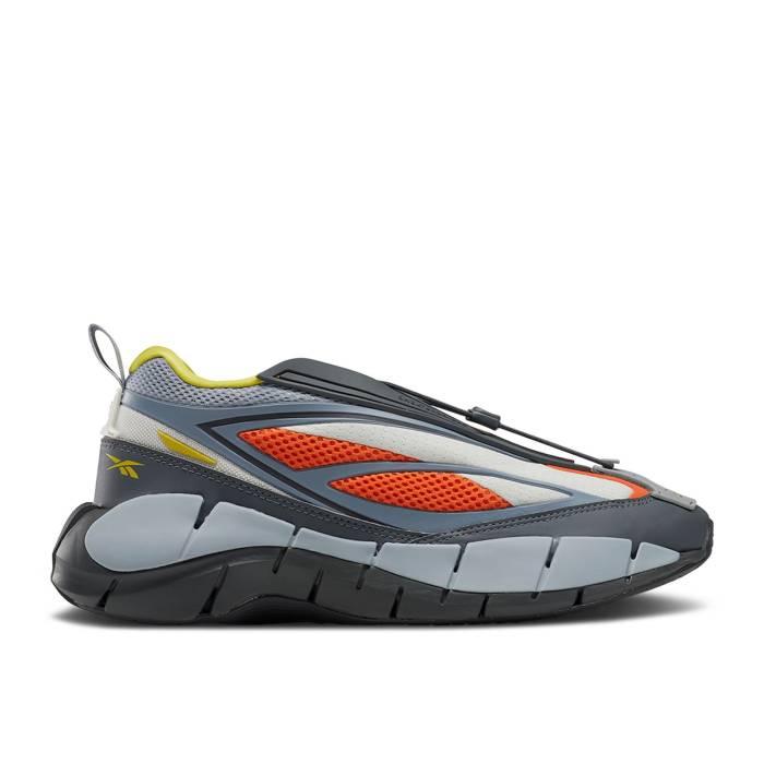 リーボック Reebok 【 Cottweiler X Zig 3D Storm Hydro \u0027River Rapids Pack - Meteor Grey Swag Orange\u0027 Men Meteor Grey/True Grey 7/Swag Orange 】 Zig ジッグ Hydro ハイドロ ラピッズ 薄墨色 薄墨色 メンズ 薄墨色 薄墨色 orange 橙・オレ