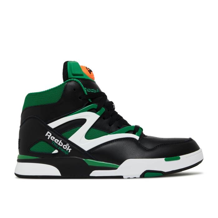 リーボック Reebok 【 Pump Omni Zone 2 \u0027Celtics\u0027 Men Core Black/Glen Green/Cloud White 】 揚水機 オムニ zone 領域 メンズ 中核グループ 黒いこと 黒いこと green 緑・緑であること 白いこと 白いこと