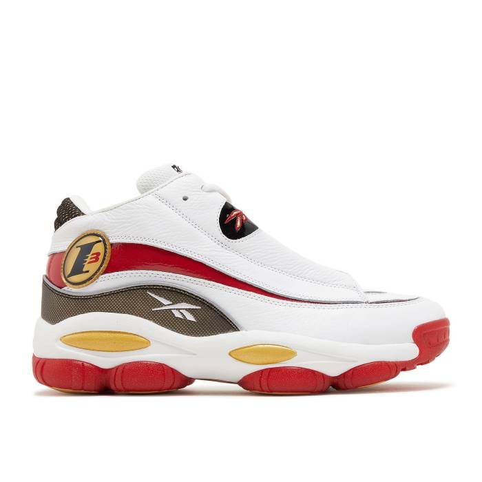リーボック Reebok 【 The Answer 1 Dmx Retro \u0027Og\u0027 2022 Men White/Excellent Red/Brass 】 受け答え レトロ メンズ 白いこと 白いこと Red 赤・赤いこと