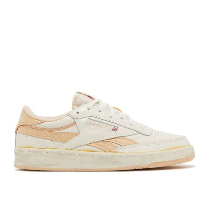 リーボック Reebok 【 Club C 85 Vintage 'Chalk Alabaster' Men Chalk/Weathered Beige/Alabaster 】 クラブ vintage ビンテージ・ヴィンテージ メンズ ベージュ