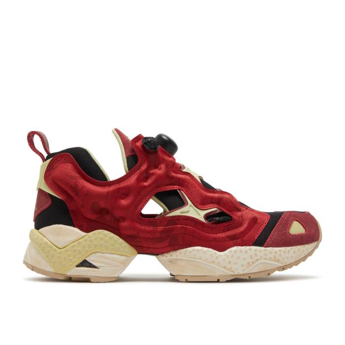 リーボック Reebok 【 Street Fighter X Instapump Fury \u0027Zangief\u0027 Men Rich Magma/Sulfur Dust/Core Black 】 street 表どおり 戦闘機 メンズ 中核グループ 黒いこと 黒いこと