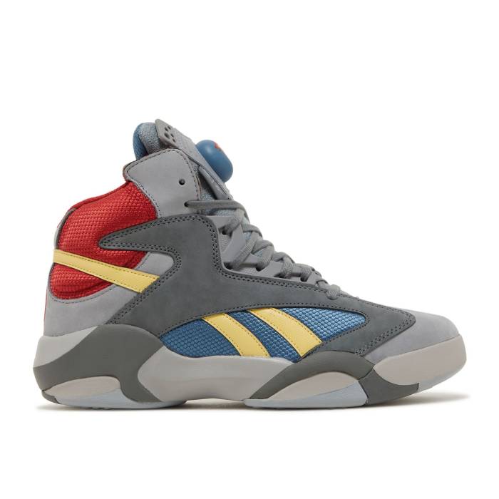 リーボック Reebok 【 Dc Comics X Shaq Attaq \u0027Man Of Steel\u0027 Men Alloy/Brave Blue/Rich Magma 】 DC ディーシー 漫画雑誌 シャック メンズ 青み 青色