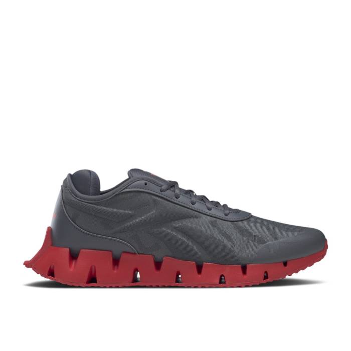 リーボック Reebok 【 Zig Dynamica 3 \u0027Grey Vector Red\u0027 Men Pure Grey 7/Cold Grey/Vector Red 】 Zig ジッグ メンズ 純然たる 薄墨色 薄墨色 Red 赤・赤いこと 靴-メンズ靴-スニーカー
