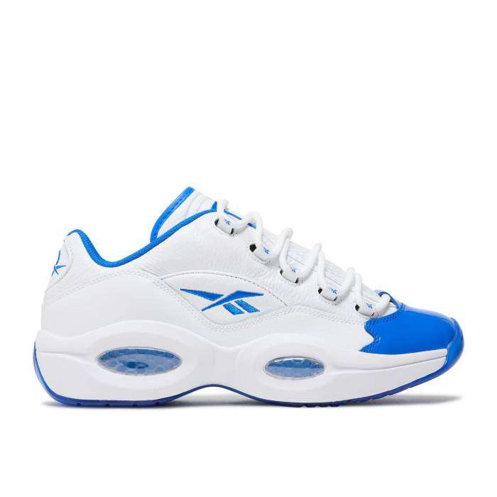リーボック Reebok 【 Question Low White Electric Cobalt Men White/Electric Cobalt/Core Black 】 Question クエスチョン メンズ 白色 ホワイト コア 黒色 ブラック