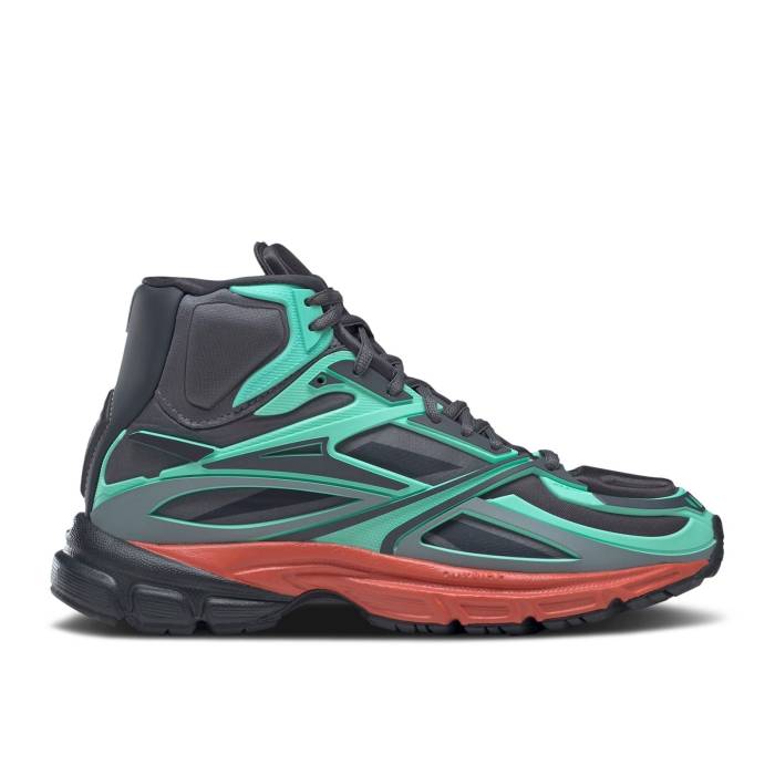 リーボック Reebok 【 Premier Road Modern Mid \u0027Cold Grey Hint Mint\u0027 Men Cold Grey/Hint Mint/Semi Orange Flare 】 割り増し金 今めかしい ミッド 薄墨色 薄墨色 メンズ 薄墨色 薄墨色 orange 橙・オレンジ色