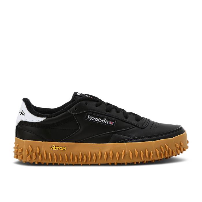 リーボック Reebok 【 Club C Vibram 'Black Gum' Men Core Black/Cloud White/Vector Red 】 クラブ メンズ コア 黒色 ブラック 白色 ホワイト Red 赤・レッド 27,950円