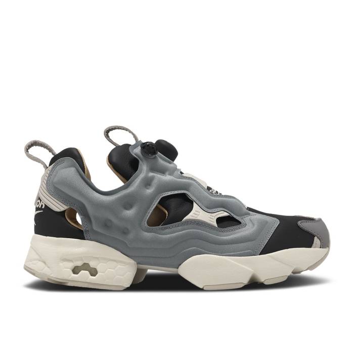 リーボック Reebok 【 Instapump Fury 94 \u0027Black Pure Grey Moonstone\u0027 Men Core Black/Pure Grey 5/Moonstone 】 純然たる 薄墨色 薄墨色 メンズ 中核グループ 黒いこと 黒いこと 純然たる 薄墨色 薄墨色