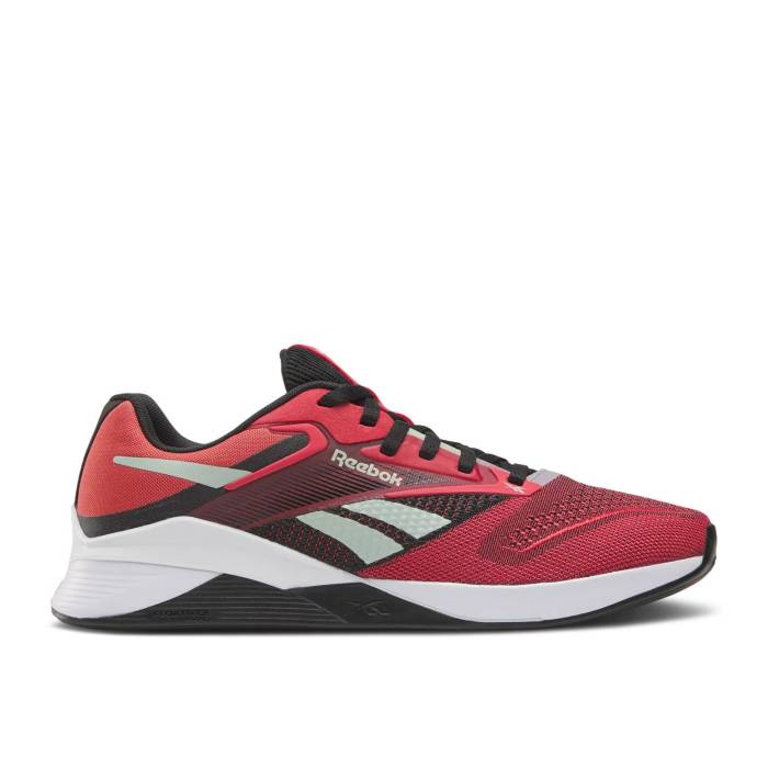 リーボック Reebok 【 Justin Fields X Nano X4 \u0027Red Grey White\u0027 Men Red/Grey/White 】 ナノ 薄墨色 薄墨色 メンズ Red 赤・赤いこと 薄墨色 薄墨色 白いこと 白いこと