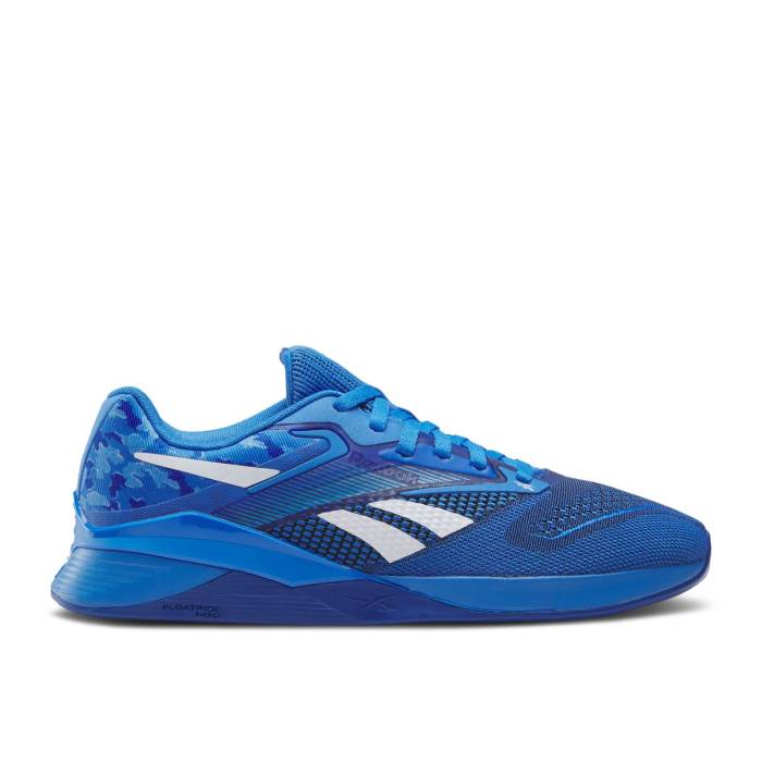リーボック Reebok 【 Nano X4 'Kinetic Blue Camo' Men Kinetic Blue/Boundless Blue/Moon 】 ナノ 青色 ブルー メンズ 青色 ブルー|スニケス