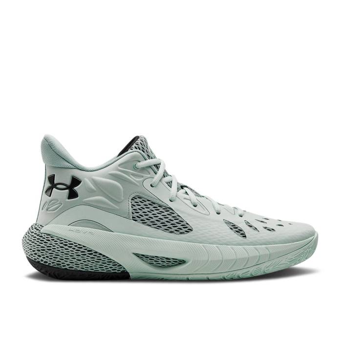 アンダーアーマー Under Armour 【 Hovr Havoc 3 eaglass Blue Men Seaglass Blue/Enamel Blue/Blackout Purple 】 メンズ 青色 ブルー Purple 紫・パープル
