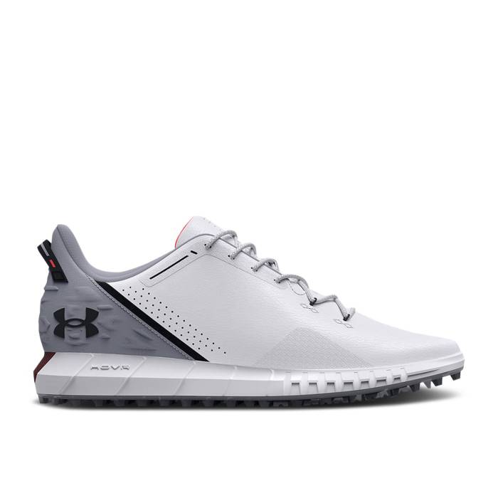 アンダーアーマー Under Armour 【 Hovr Drive Spikeless Wide \u0027White Mod Grey\u0027 Men White/Mod Grey 】 メンズ 白いこと 白いこと 薄墨色 薄墨色